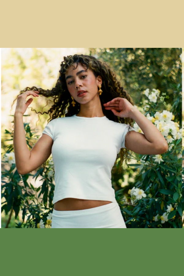 Gil Rodriguez Bellevue Tee - White Satin