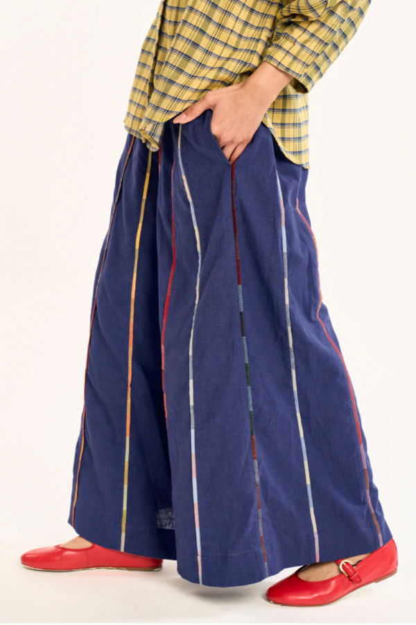 RUJUTA SHETH Clover Pants - Classic Navy