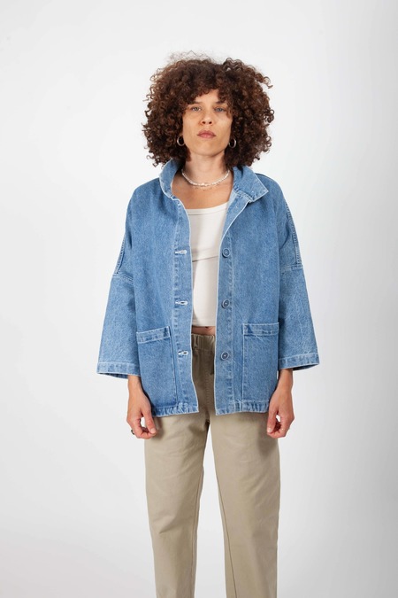 RASSVET (PACCBET) Caspar David Friedrich Denim jacket | Garmentory