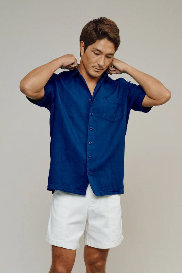 Jungmaven Padaro Shirt - Navy
