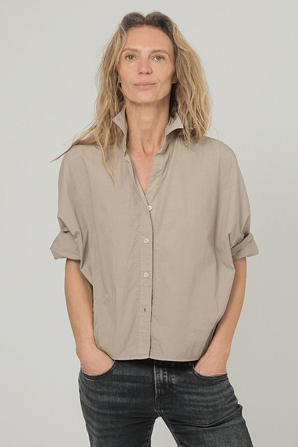 Monday 12 Daria Shirt - Army Beige