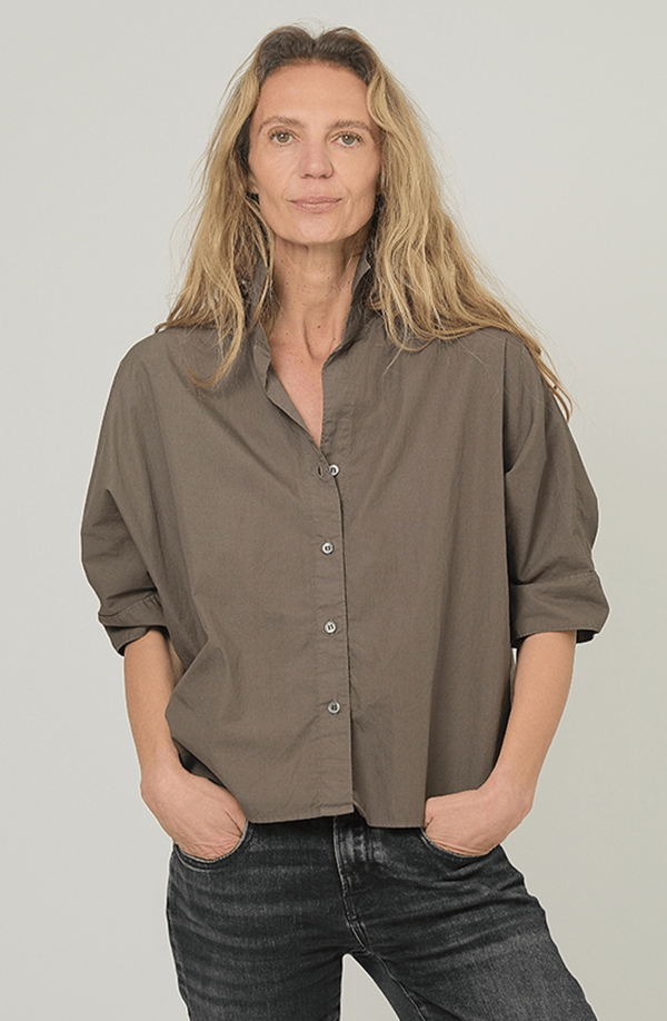 Monday 12 Daria Shirt - Dark Olive