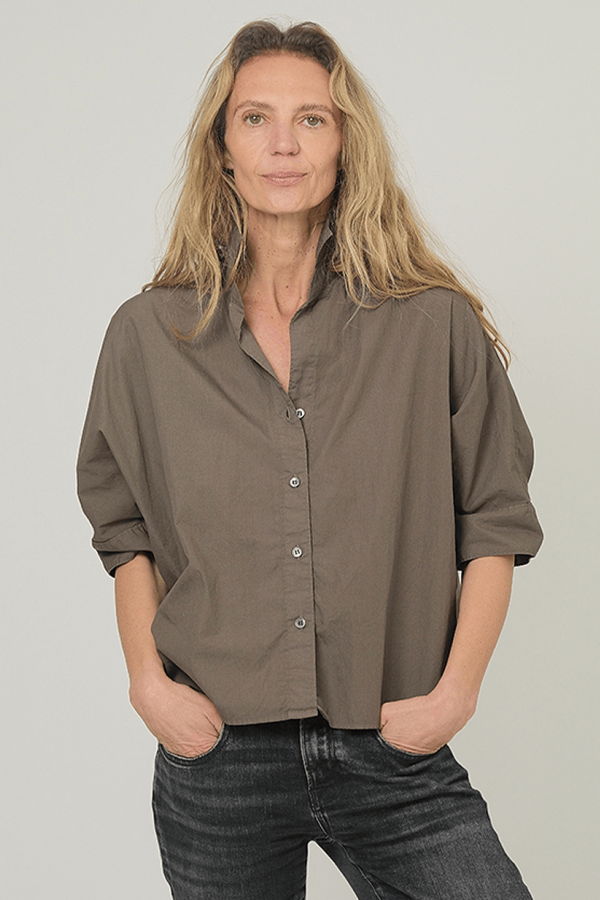 Monday 12 Daria Shirt - Dark Olive