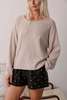 Donni. The Cotton Knit Stripe Sweater - Thumbnail 1