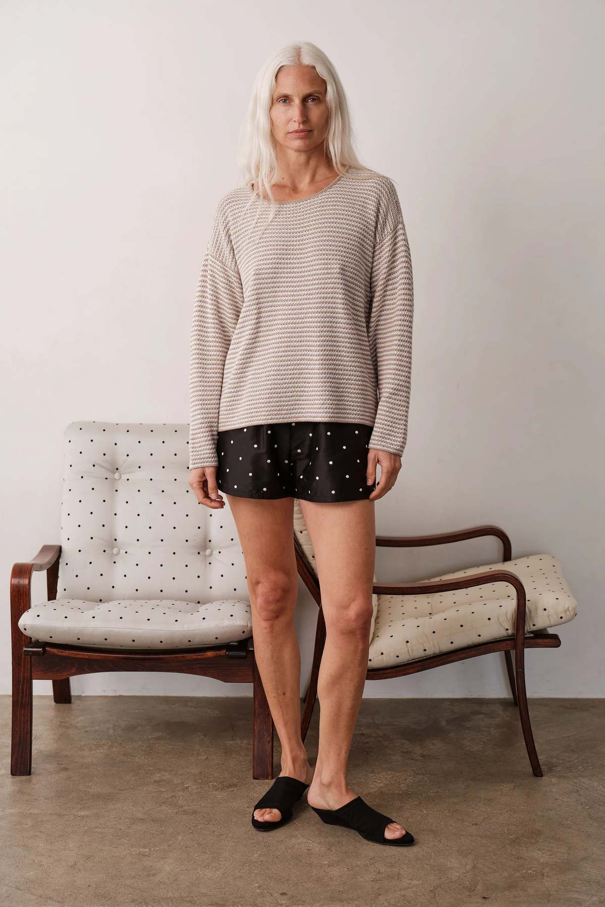 Donni. The Cotton Knit Stripe Sweater - Image 2 of 5
