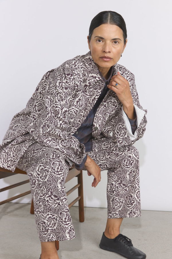 Kas Maria Work Pant Liberty of London Floral Canvas