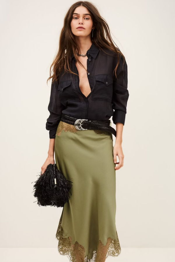 Ba&sh Coni Skirt