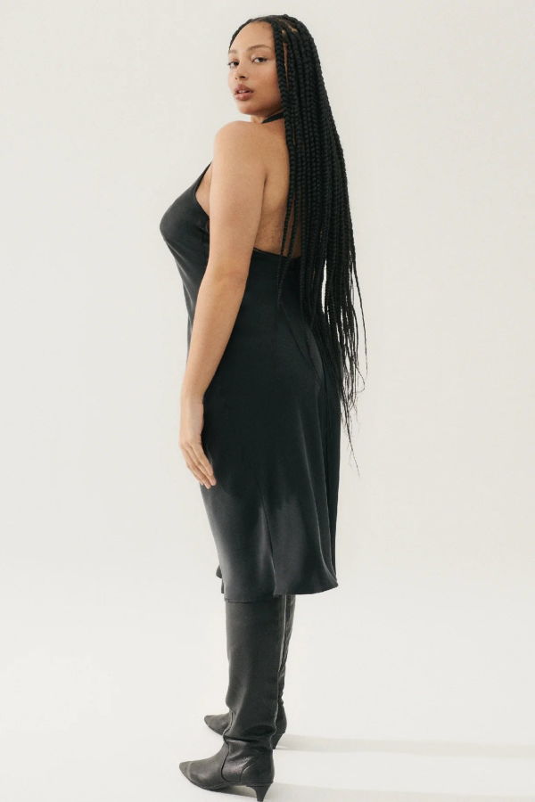 silk laundry dress sale Scoop Neck Dress