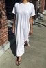 Le Bon Shoppe Her Dress - White Cotton - Thumbnail 15