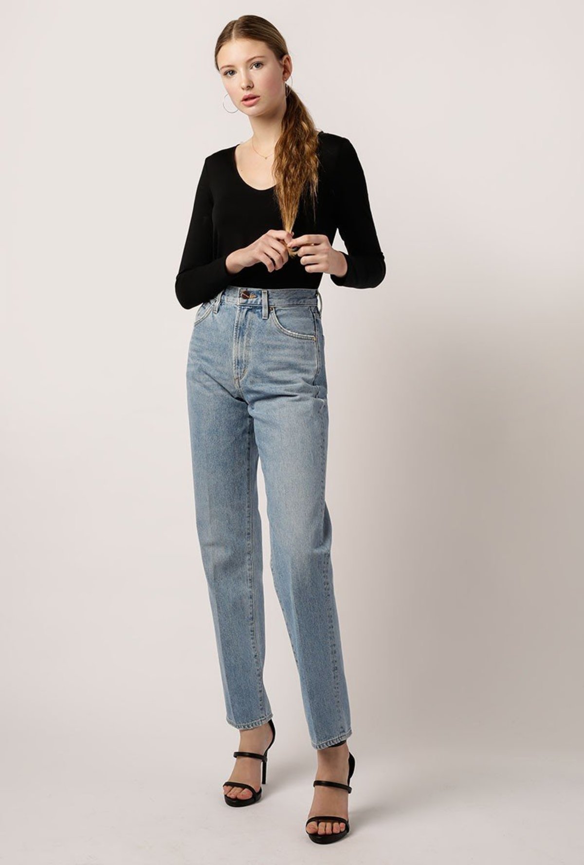 Goldsign The Classic Fit Jean - Marble Blue - Image 2 of 5