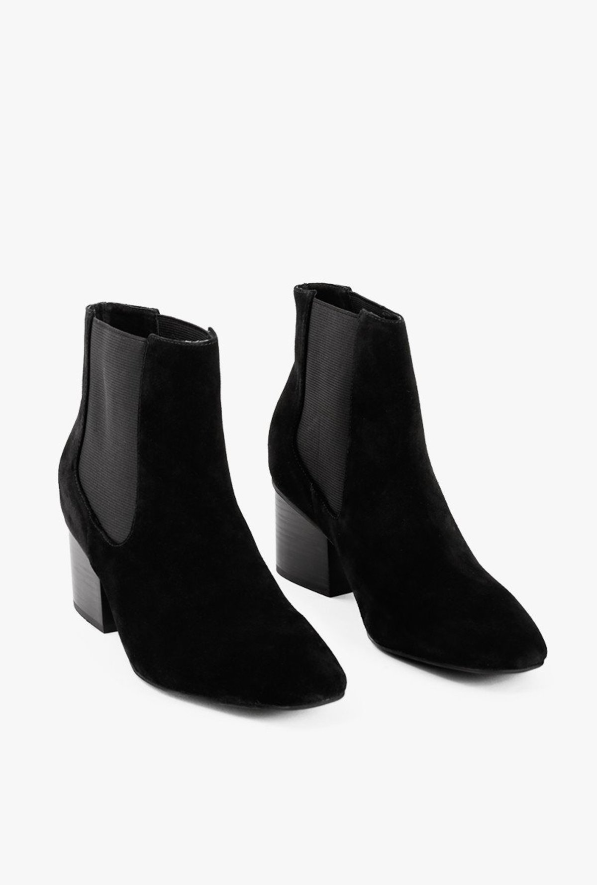 Grey City Tucker Suede Booties - Image 2 of 4