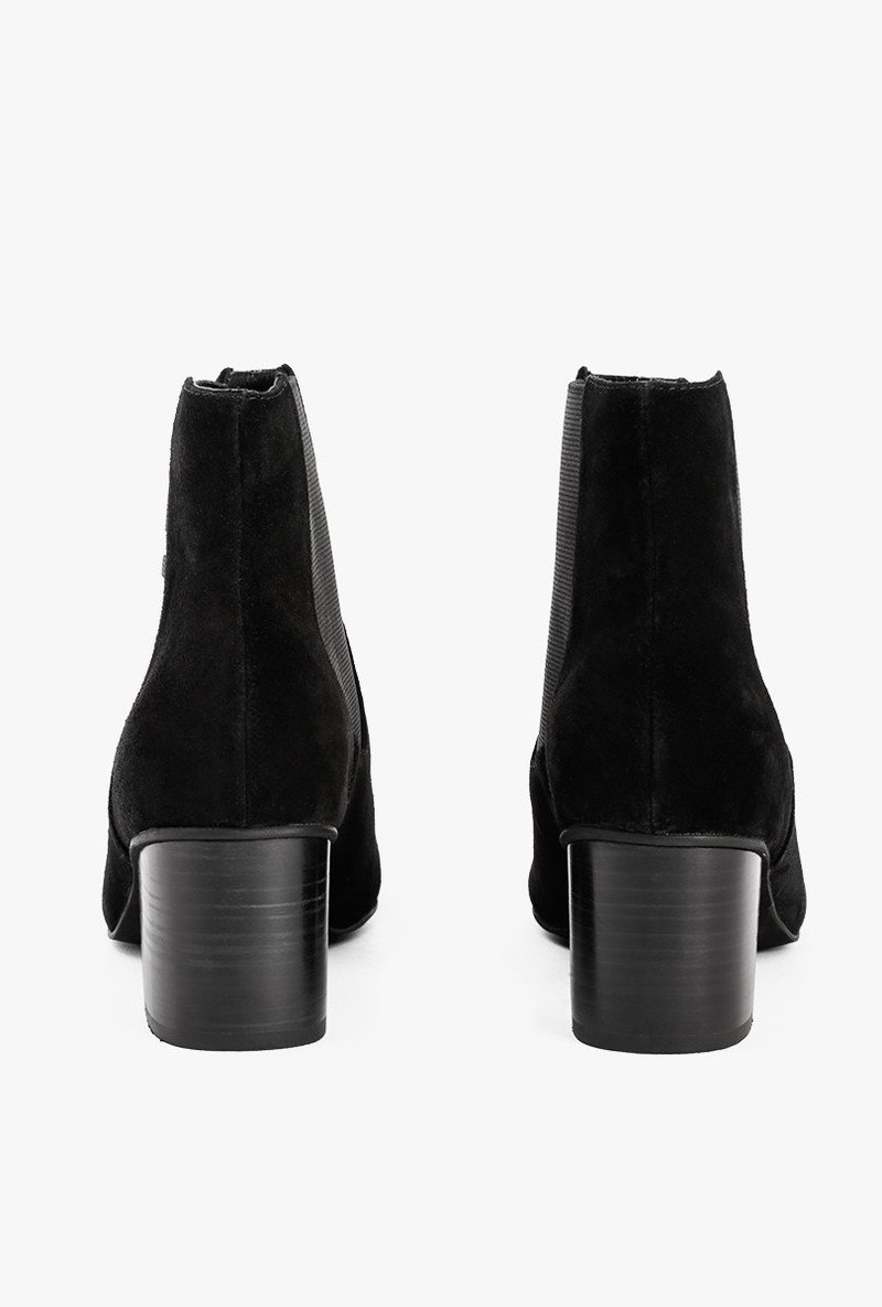 Grey City Tucker Suede Booties