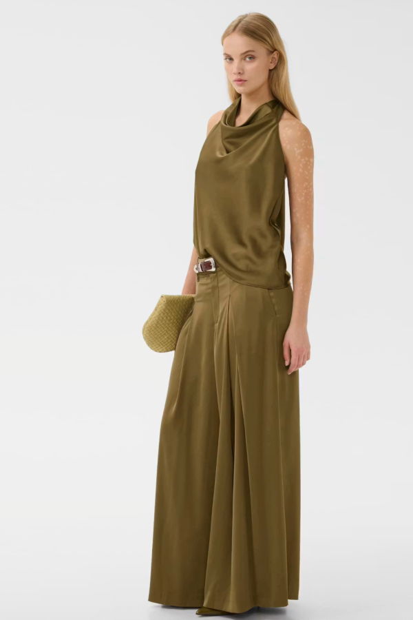 Gestuz Cerina SL Top - Olive