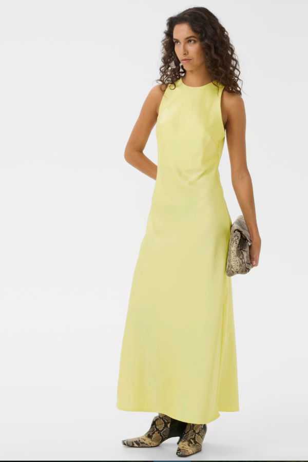 Gestuz Cerina Sleeveless Dress - Wax Yellow