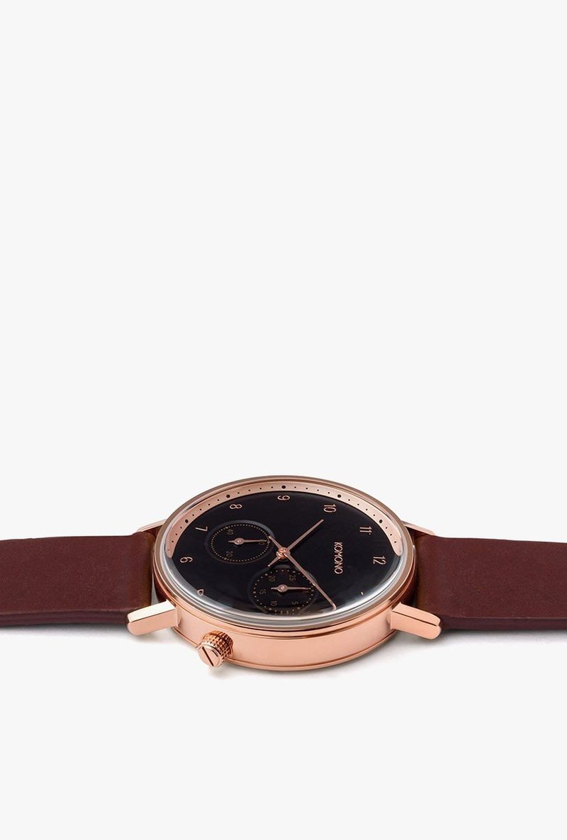 KOMONO Walther Watch - Burgundy | Garmentory