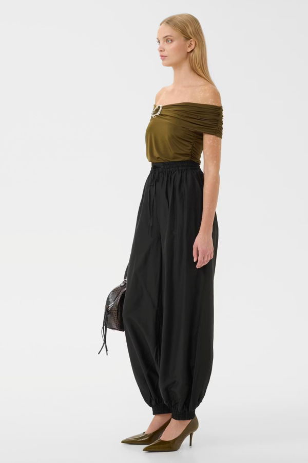 Gestuz Siora Balloon Pant - Black