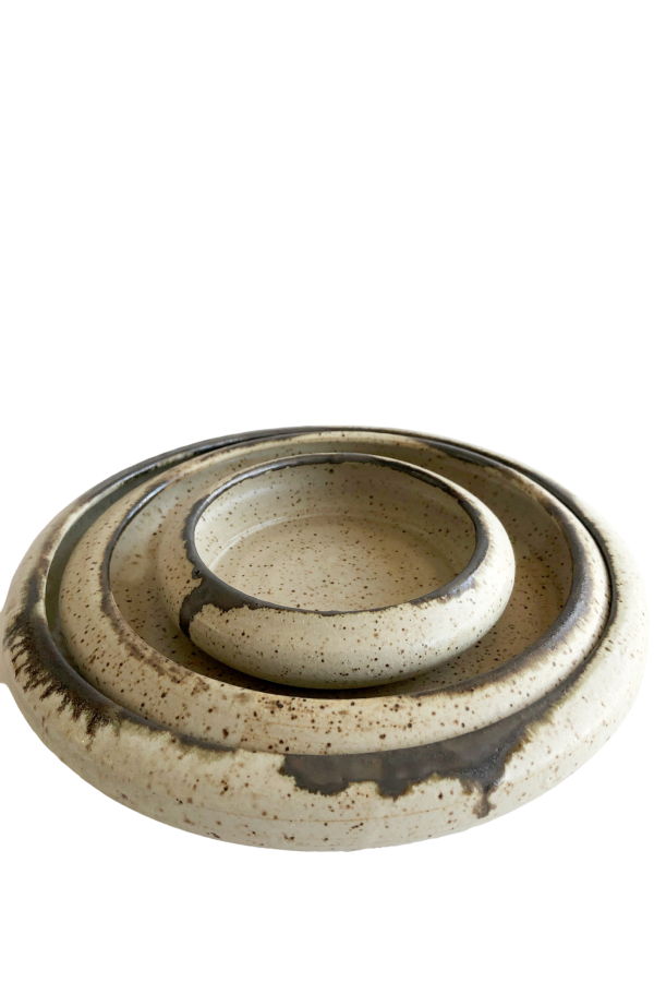 Gina de Santis Ceramics Luna Crescent Plates
