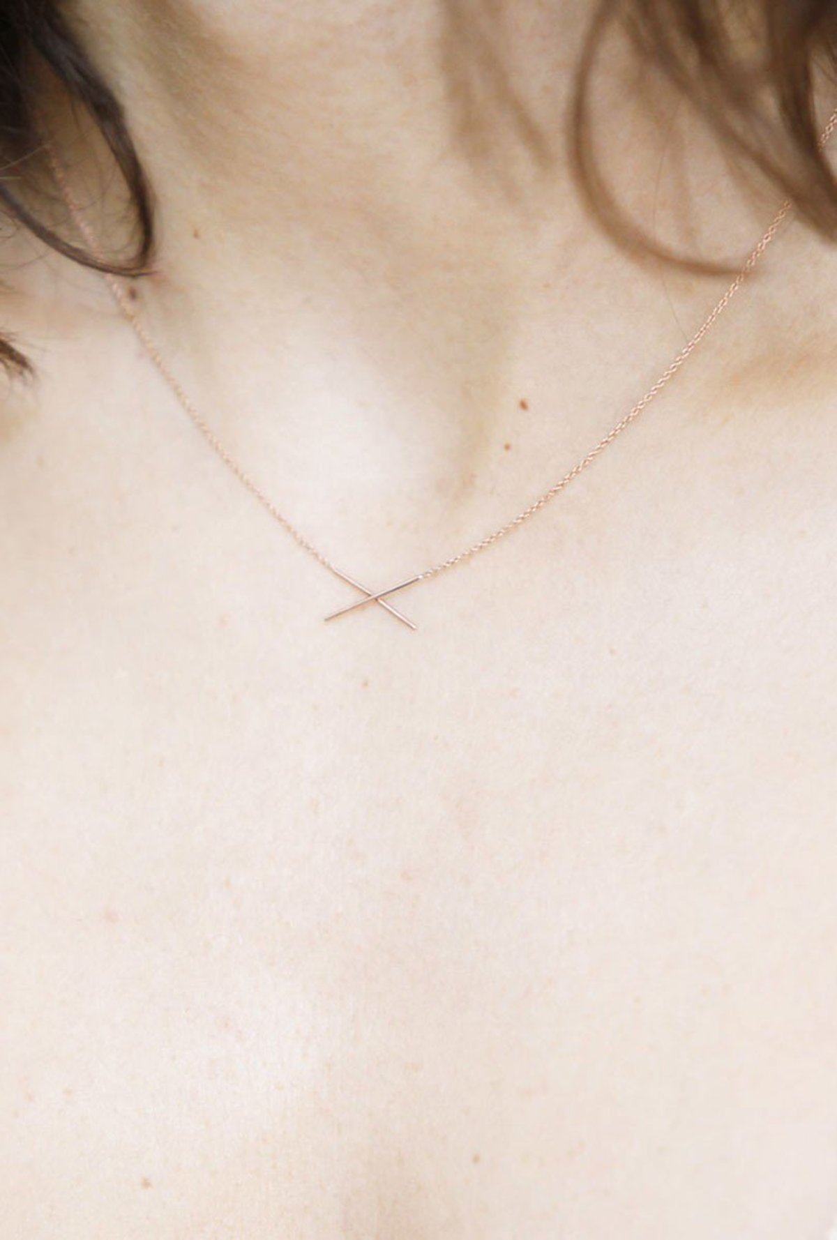 Gabriela Artigas X Necklace - 14k Gold | Garmentory