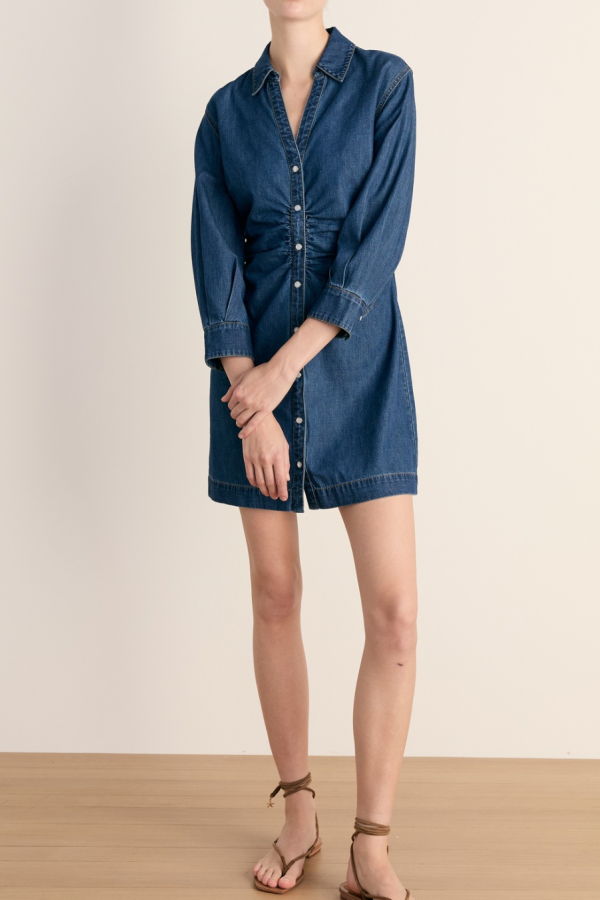 veronica beard maura denim dress Veronica Beard Women's Maura Denim Minidress - Starry Night