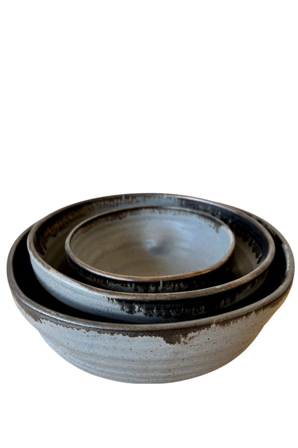Gina de Santis Ceramics Luna Nesting Bowls
