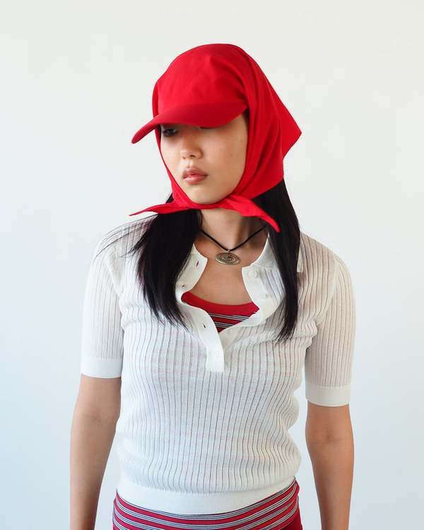 Clyde Brim Scarf Hat