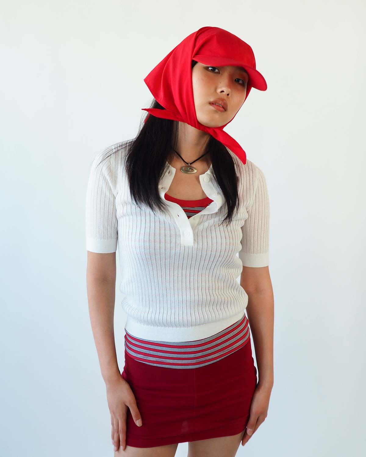 Clyde Brim Scarf Hat - Image 4 of 10