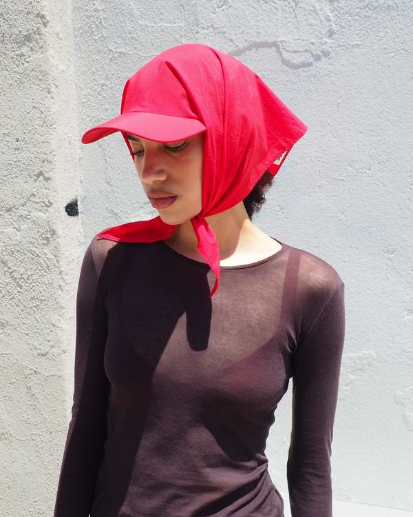 Clyde Brim Scarf Hat