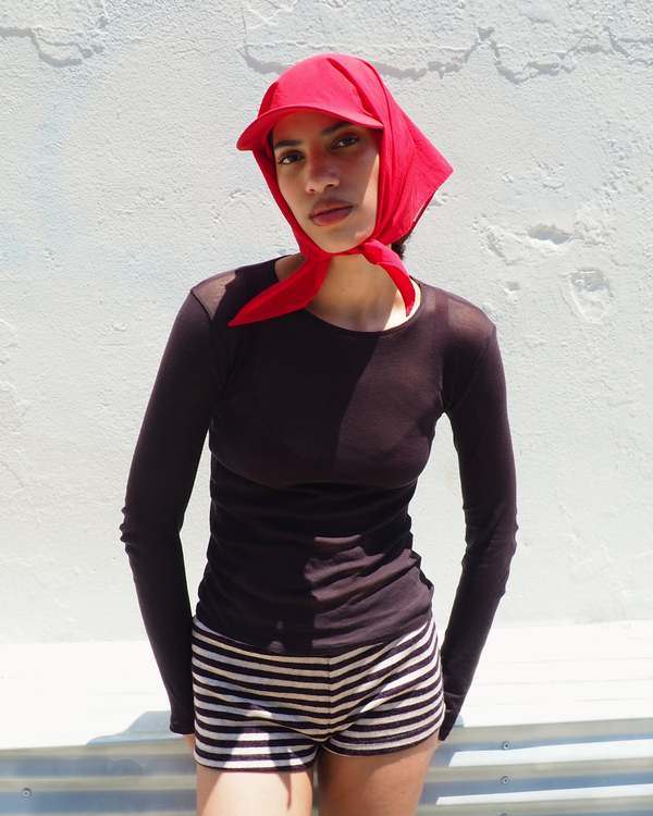 Clyde Brim Scarf Hat