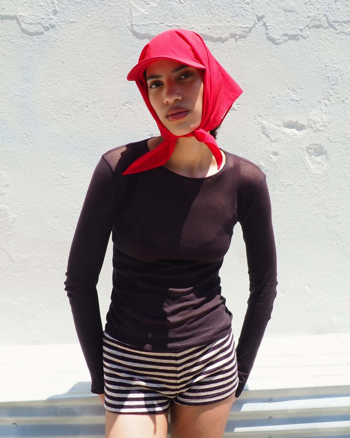 Clyde Brim Scarf Hat - Image 6 of 10