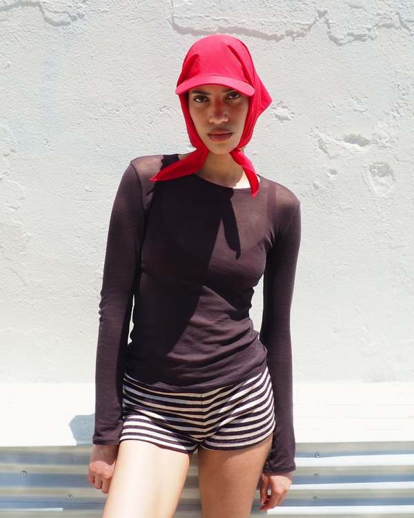 Clyde Brim Scarf Hat