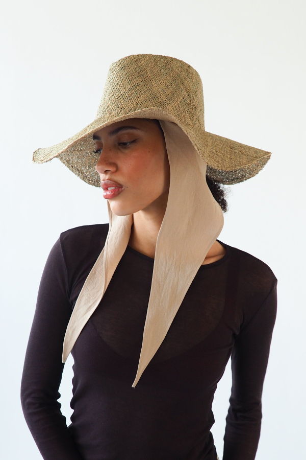 Clyde Caro Hat - Seagrass