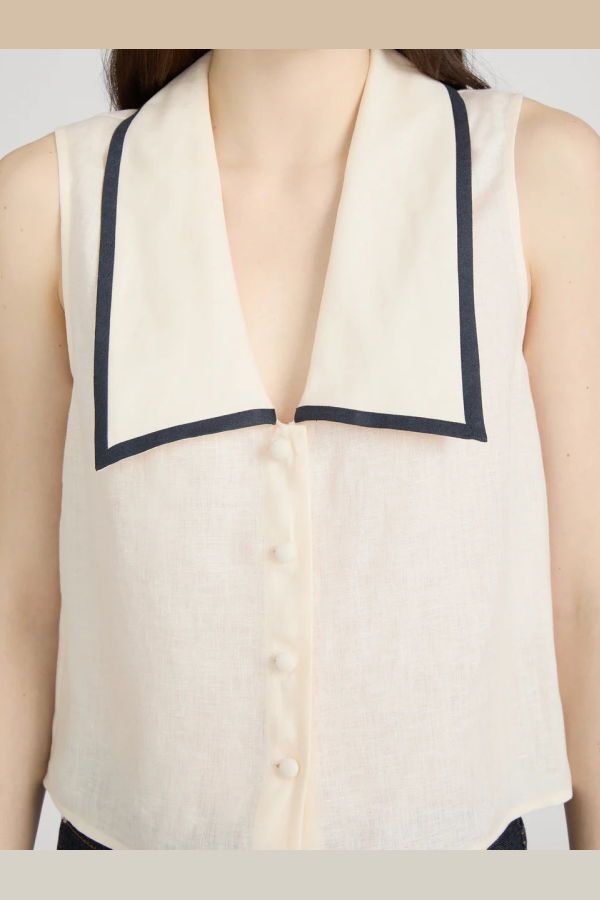 FRAME Denim The Cabana Top