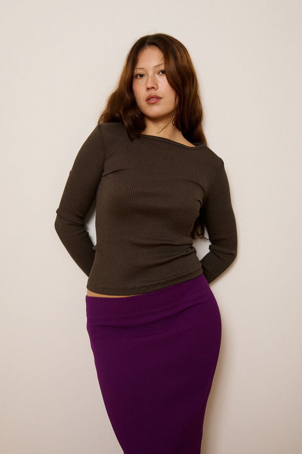 Penny Sage Dance Long Sleeve Top