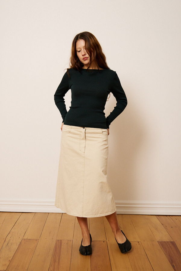 Penny Sage Tom Skirt