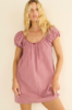 DÔEN Julia Dress - Mulberry La Maddalena Gingham - Thumbnail 1