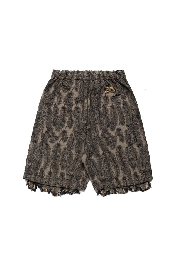 Kapital 12oz Magpie Denim W-Knee Easy Short Pants