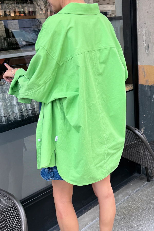 Le Bon Shoppe Light Weight Owen Shirt - Green Bud