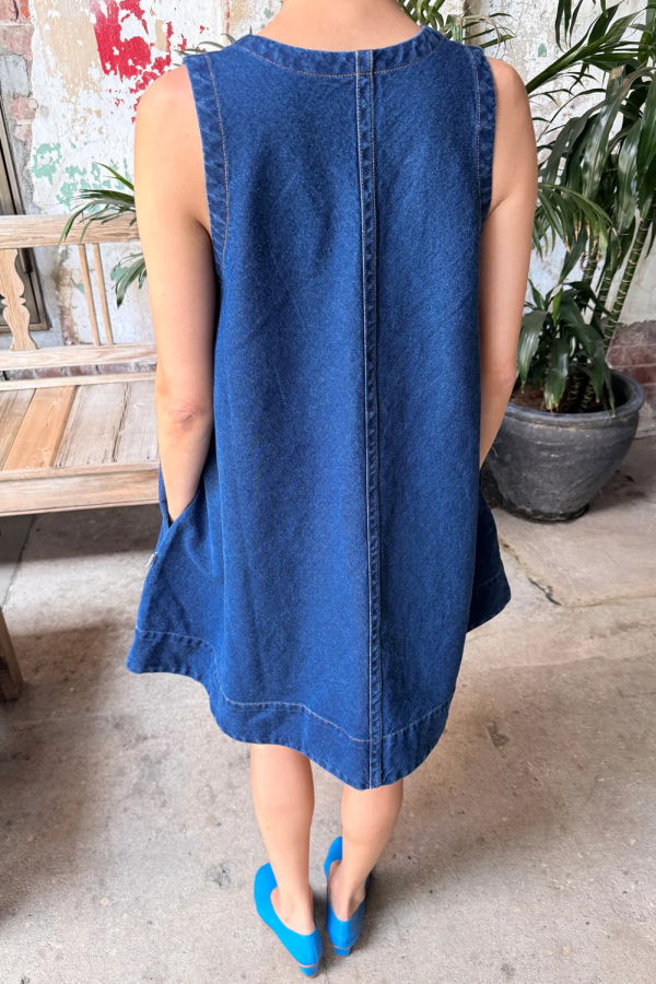 Le Bon Shoppe Mable Dress - Dark Denim
