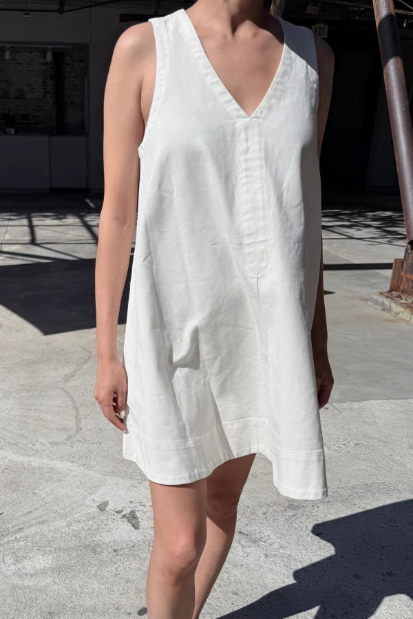 Le Bon Shoppe Mable Dress - White Denim