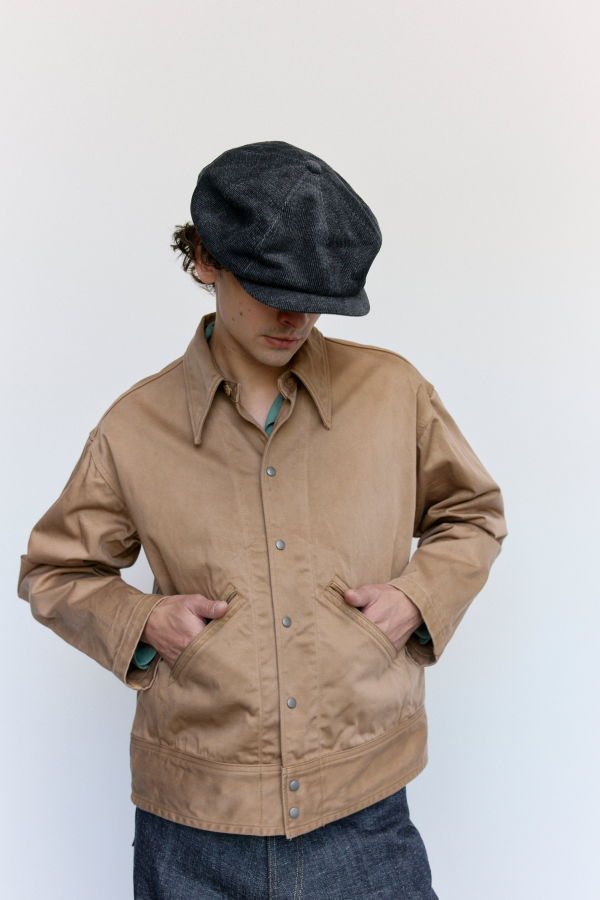 Taiga Takahashi Lot.324 Natural Dyed Cotton USMD Convalescent Jacket