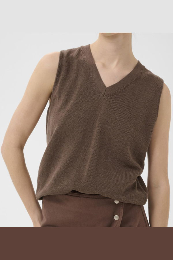 Inwear Devaiw Top - Coffee Quartz