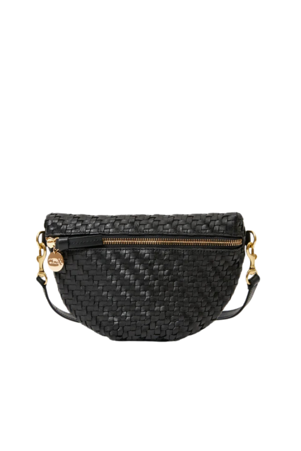 Clare V. Petit Woven Fanny Pack