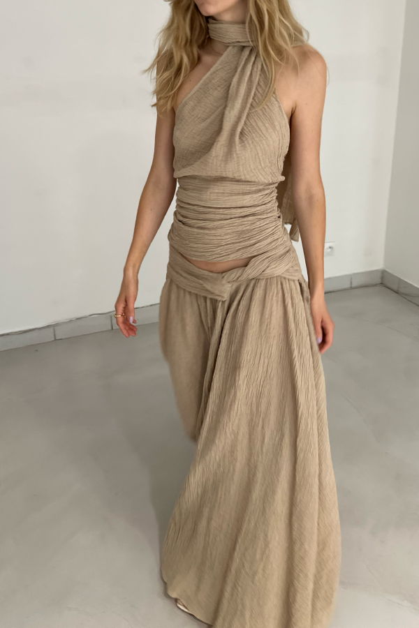 SAEMDI Sahara Maxi Skirt