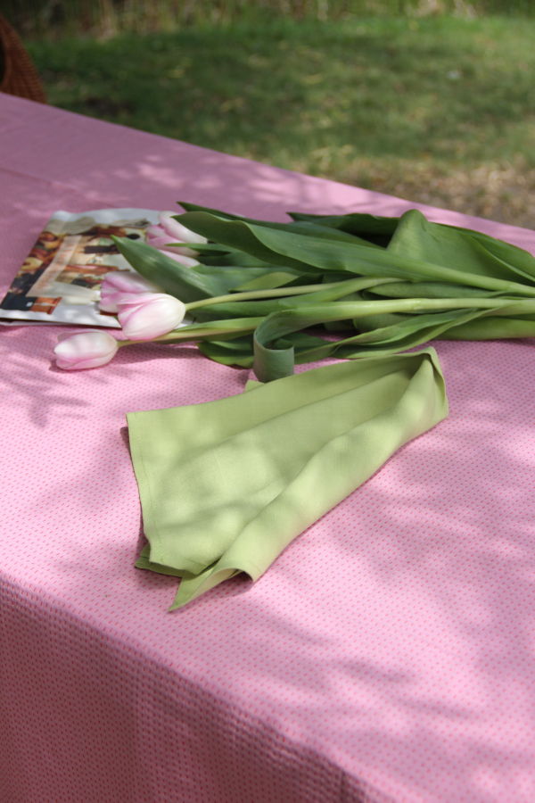 Eve Gravel HOME Table Napkins - Green Apple