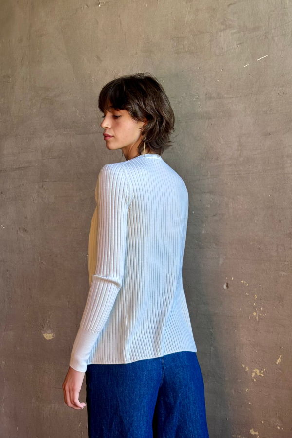 Forte Forte Superfine Merino Ribbed Cardigan