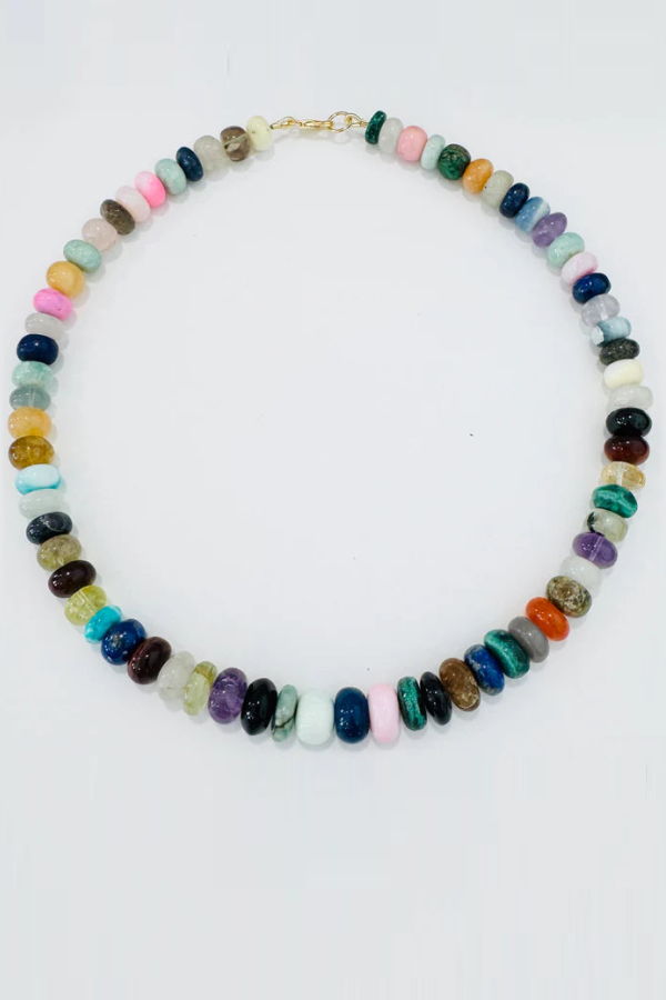 Theodosia Multi Stone Candy Necklace