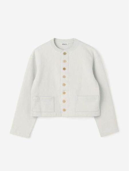 Auralee Shetland Wool Cashmere Knit Cardigan | Garmentory