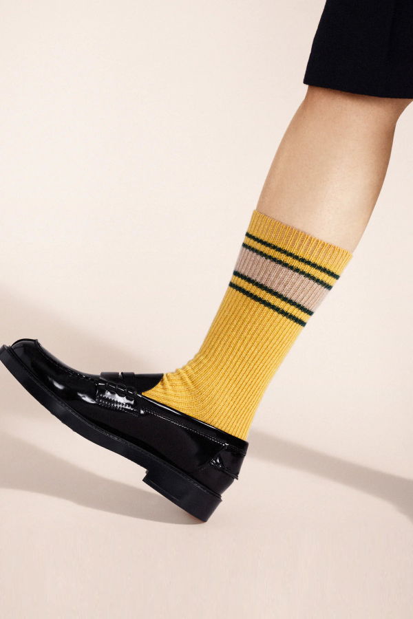 Hansel from Basel Athleisure Cashmere Crew Socks