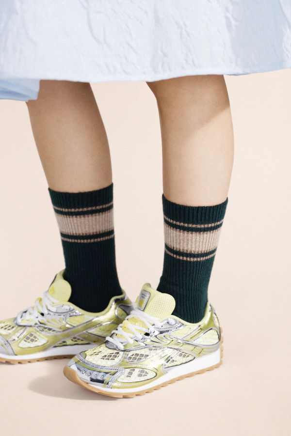 Hansel from Basel Athleisure Cashmere Crew Socks