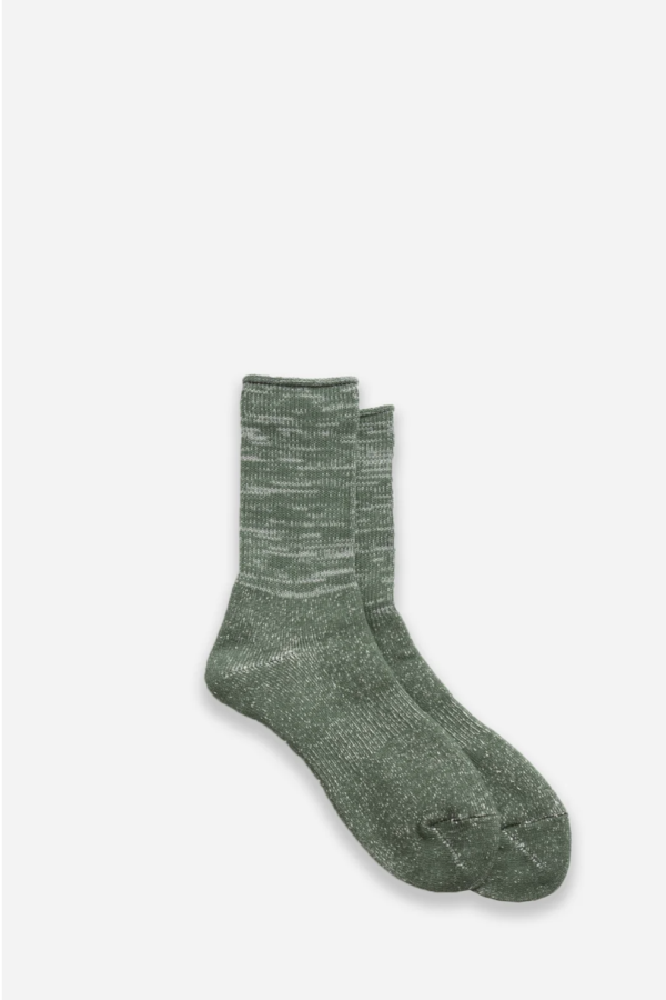 Rototo Washi Pile Crew Sock